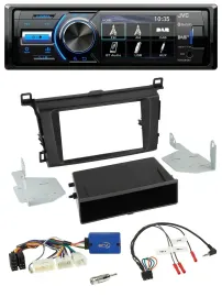 JVC Bluetooth Lenkrad USB DAB Autoradio für Toyota RAV-4 ab 2013