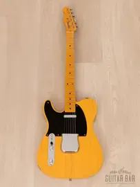 Электрогитара Fender American Vintage '52 Telecaster Butterscotch Left-Handed USA 2008 w/Tweed Case