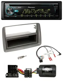 Pioneer DAB Lenkrad CD USB Bluetooth Autoradio für Alfa GT 147 Ablage silber