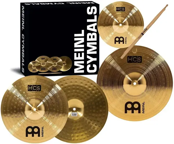 Набор тарелок для барабанов MEINL HCS1314+10S HCS Beginners Cymbal Set