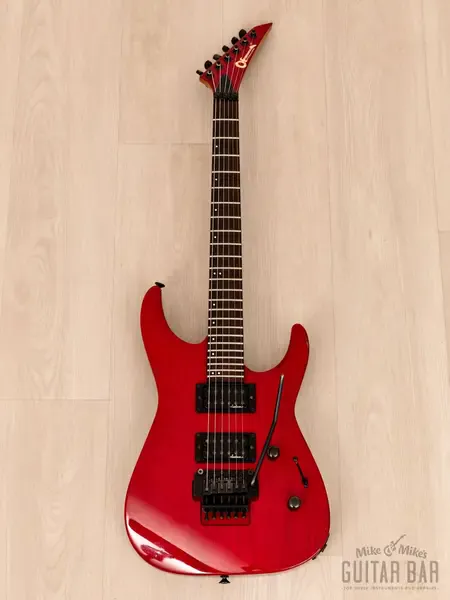 Электрогитара Charvel SDK-085-HH Super Dinky HH See Through Red w/case Japan 1990