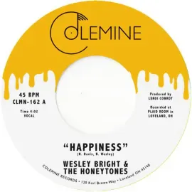 Виниловая пластинка Wesley Bright & The Honeytones – Happiness 2018