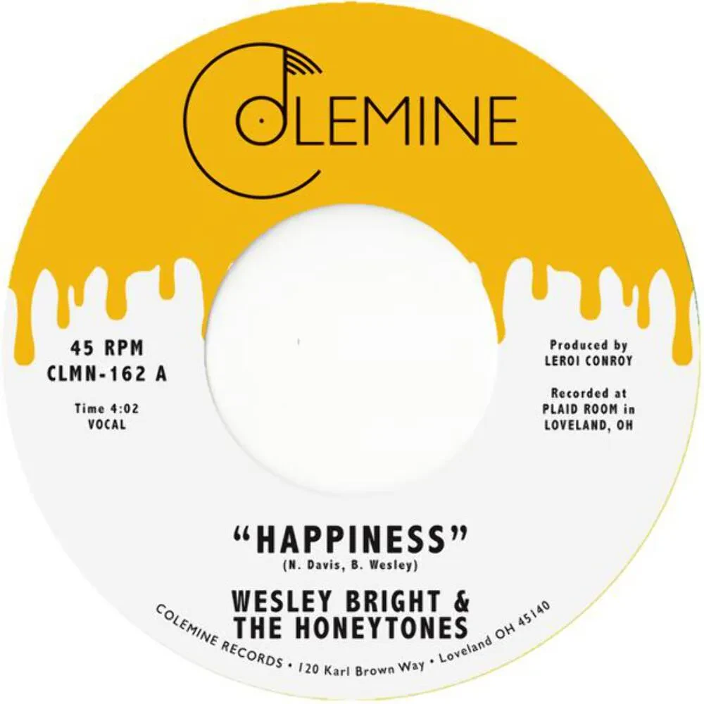 Виниловая пластинка Wesley Bright & The Honeytones – Happiness 2018