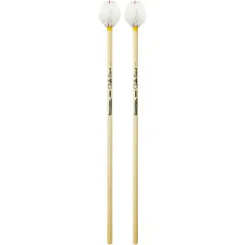 Innovative Percussion Eriko Daimo Rattan Marimba Mallets Hard White Yarn