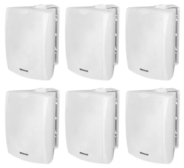 Настенная акустика Rockville WET-6W White 6.5" 50W (6 штук)