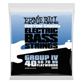 Струны для бас-гитары Ernie Ball 2808 Flat Wound Bass Group IV 40-95