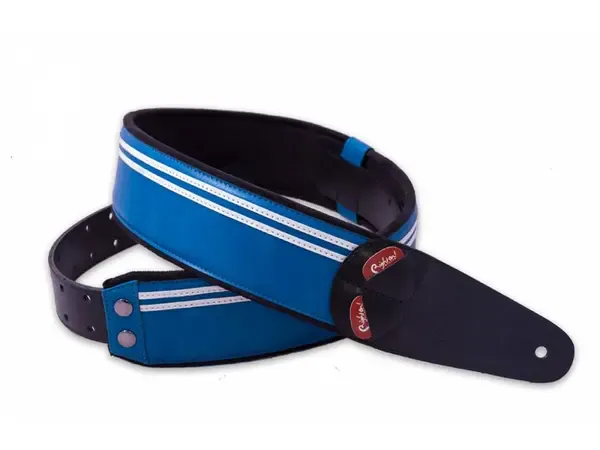 Ремень для гитары RightOn Straps Steady Mojo Race Blue