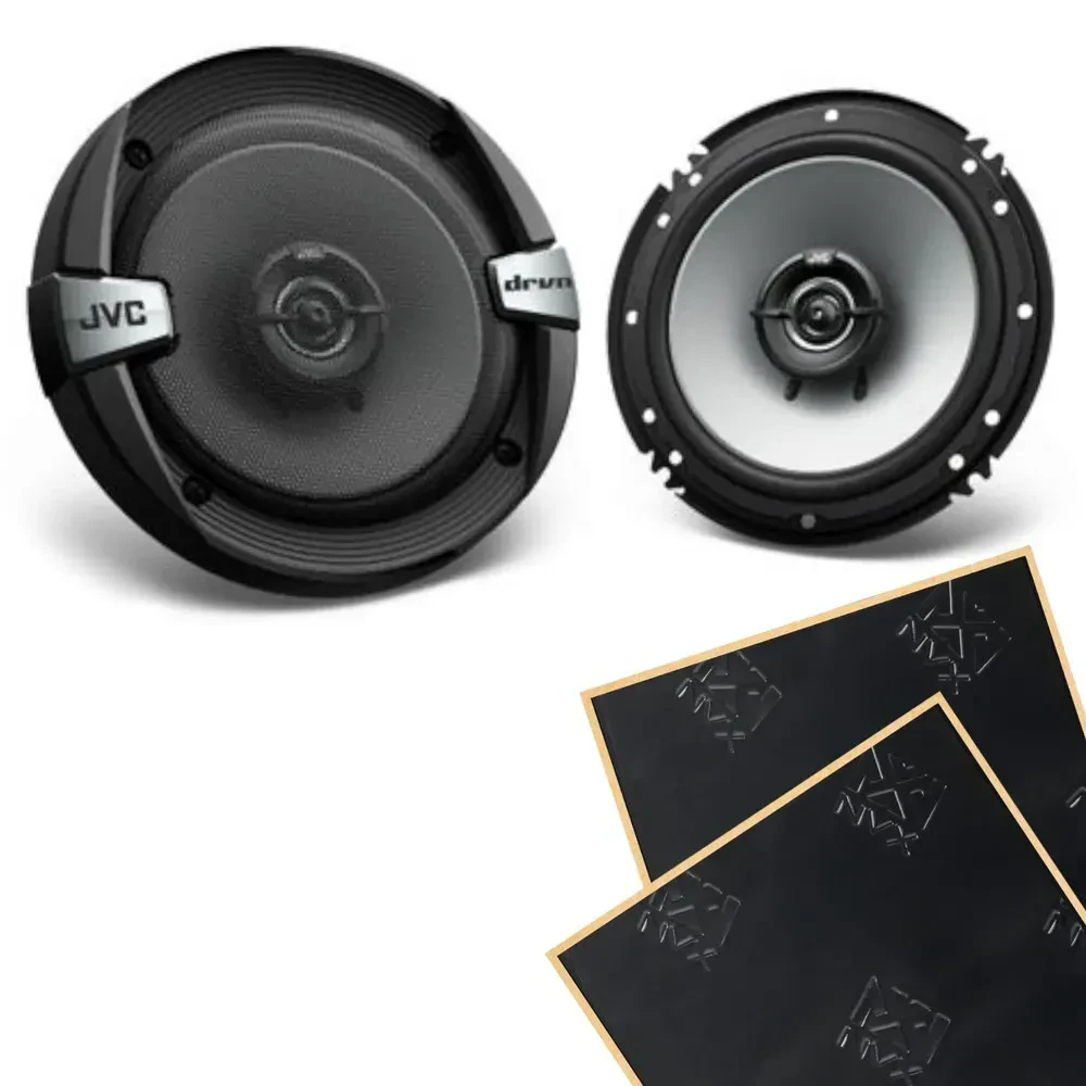 Автодинамики JVC CS-DR162 DRVN Series 6.5" (набор, пара) с шумоизоляцией
