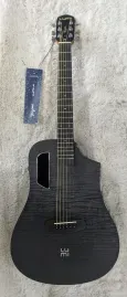 Tagima LUMI-X BK Black Smart Acoustic-Electric Guitar - Built-in Effects-B Stock