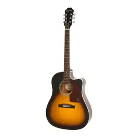 Электроакустическая гитара Epiphone AJ-210CE Vintage Sunburst
