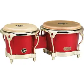 Бонго LP Galaxy Series Fiberglass Fausto Cuevas III Signature Bongos, Arena Red