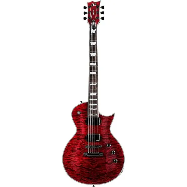 Электрогитара LTD EC-1000QM Electric Guitar See Thru Black Cherry