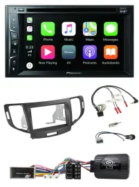 Pioneer Lenkrad USB DVD Bluetooth DAB 2DIN Autoradio für Honda Accord 2008-2015