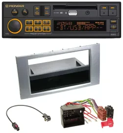 Pioneer DAB MP3 USB Bluetooth Autoradio für Ford Galaxy Focus C-Max S-Max 03-07