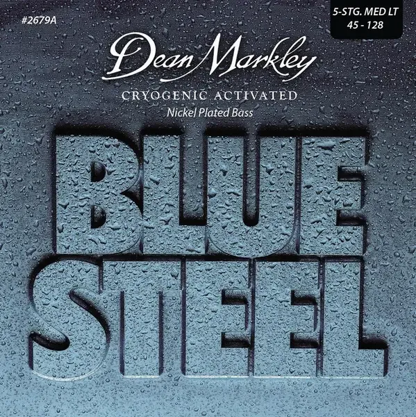 Комплект струн для бас-гитары Dean Markley Blue Steel NPS DM2679A, 45-128