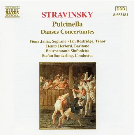 JAMES / BOSTRIDGE / GERELO - Strawinsky: Pulcinella (CD)