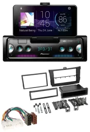 Pioneer USB MP3 Bluetooth DAB Autoradio für Toyota Corolla ab 2009 schwarz