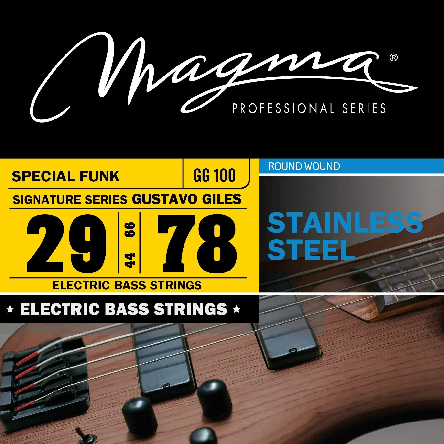Струны для бас-гитары 29-78 Magma Strings GG100 Gustavo Giles