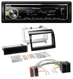 Автомагнитола Pioneer DAB, USB, MP3, AUX, CD для Peugeot Boxer, Citroen Jumper, Fiat Ducato