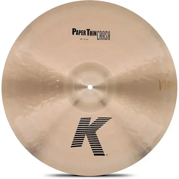 Тарелка барабанная Zildjian 20" K Paper Thin Crash