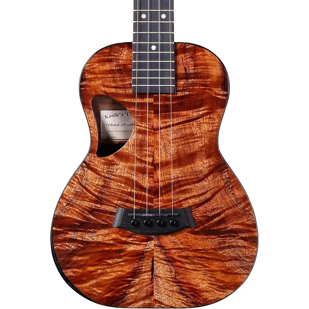 Укулеле Kanile'a Ukulele DK Pro Series тенор, гавайская коа (master grade), Natural
