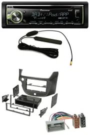 Автомагнитола для Honda Jazz (с 2009) Pioneer MP3 USB CD DAB AUX темно-серая