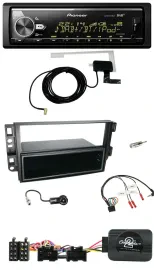 Автомагнитола для Chevrolet Aveo/Captiva 2006–2011 Pioneer Bluetooth, DAB, USB, поддержка кнопок на руле