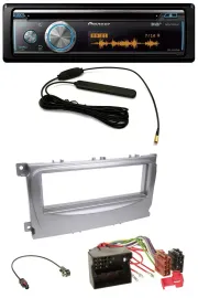 Pioneer CD USB Bluetooth DAB MP3 Autoradio für Ford S-Max Mondeo 07-14 silber