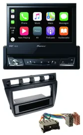 Pioneer DVD Bluetooth DAB USB MP3 Autoradio für Kia Picanto (ab 2006) - schwarz
