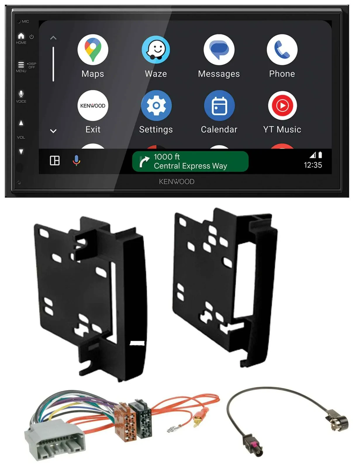 Kenwood DAB Bluetooth USB MP3 2DIN Autoradio für Chrysler 300C Sebring Dodge Ave