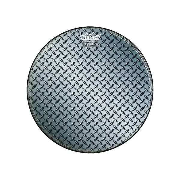 Пластик для барабана Remo 20" Custom Diamond Plate Graphic