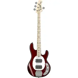 Бас-гитара Sterling by Music Man StingRay Ray4HH Maple FB Bass Candy Apple Red