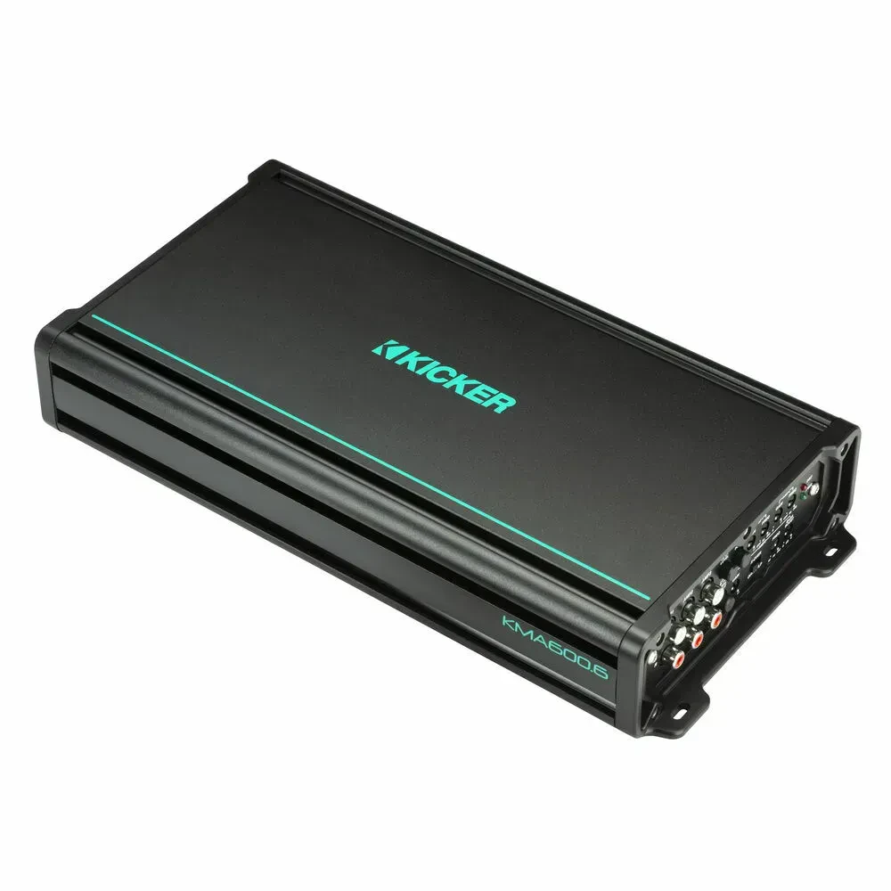 Усилитель мощности для морского применения KICKER 48KMA6006 KM Series 6-канальный, 450W RMS, 2Ω, Class-D