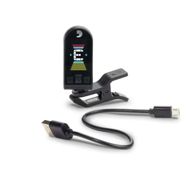 Тюнер-клипса D'Addario PW-CT-24 Equinox хроматический, перезаряжаемый