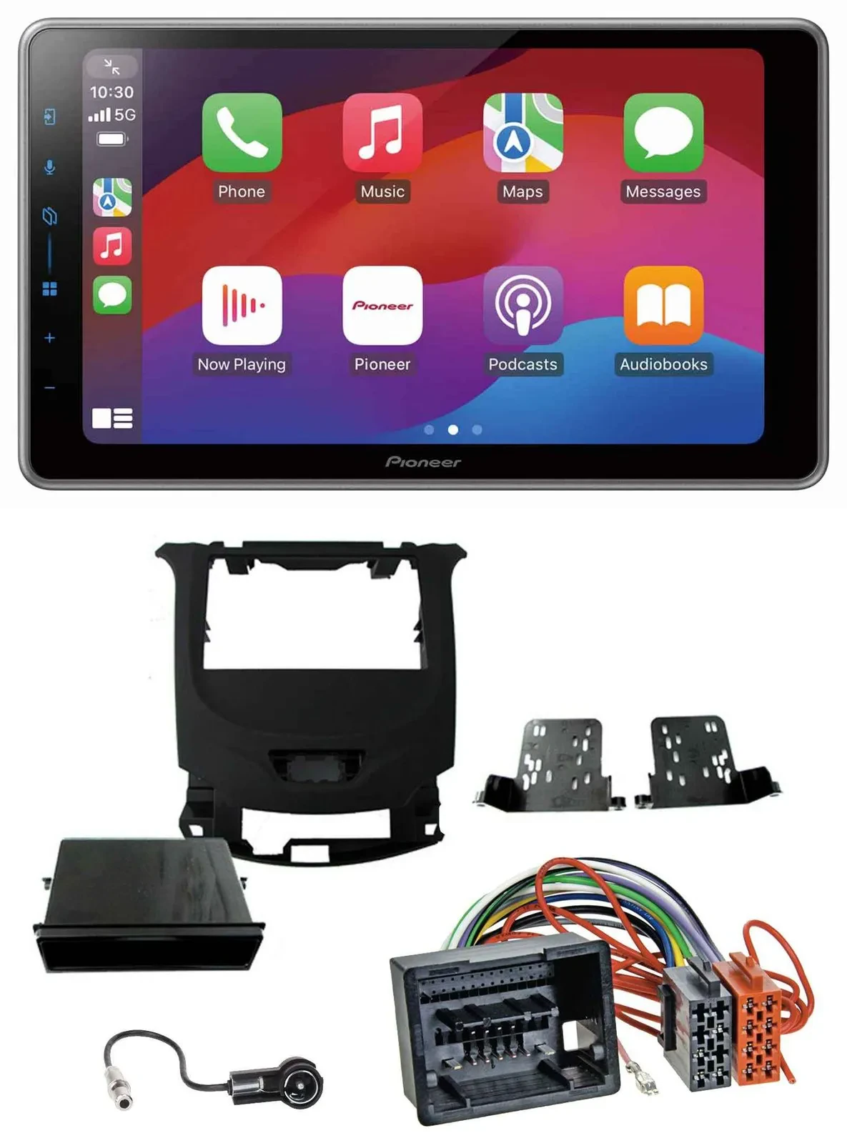 Pioneer MP3 USB DAB Bluetooth 2DIN Autoradio für Chevrolet Cruze ab 16 Klavierla