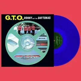 Виниловая пластинка Ronny & the Daytonas - G.t.o. [New Vinyl LP] Blue, Colored Vinyl