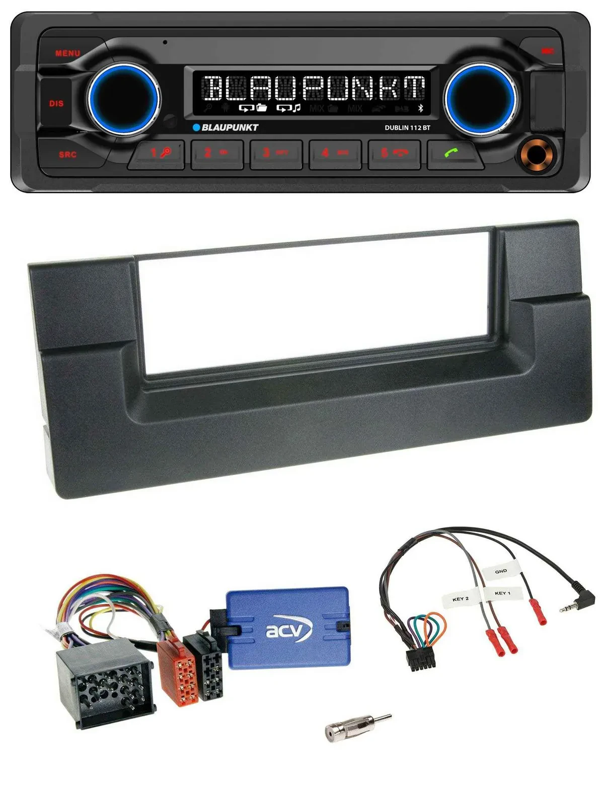 Blaupunkt MP3 Bluetooth USB Lenkrad Autoradio für BMW 5er E39 1996-2001