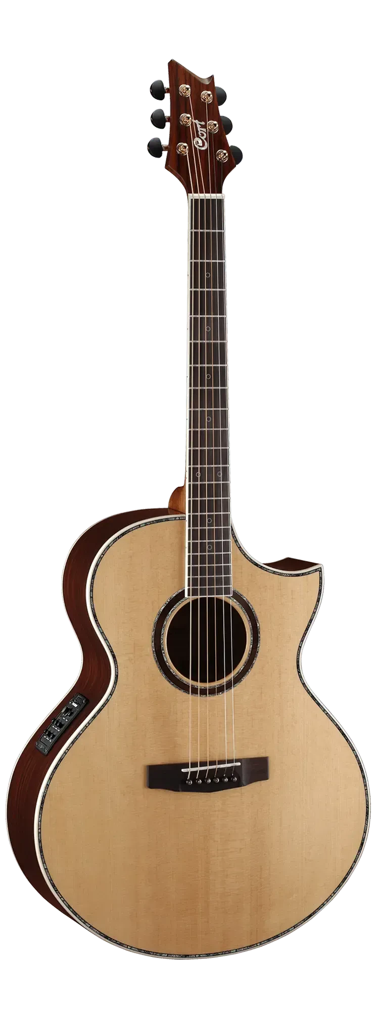 Электроакустическая гитара Cort NDX-Baritone Natural Satin