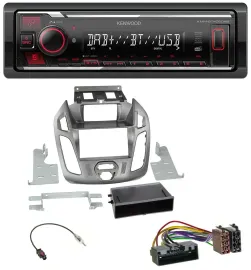 Kenwood MP3 Bluetooth USB DAB Autoradio für Ford Transit Connect mit Display 12-