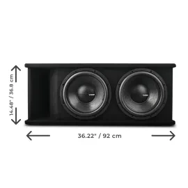 DS18 ZR212LD Vented Loaded Enclosure - Sonic Electronix