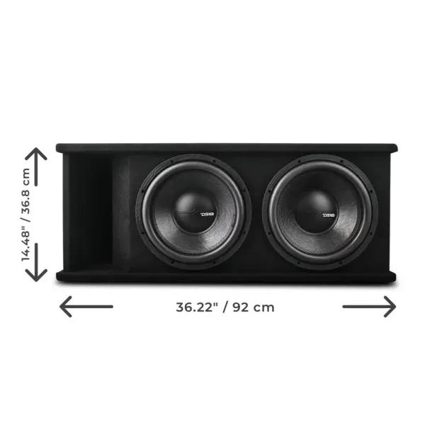 DS18 ZR212LD Vented Loaded Enclosure - Sonic Electronix
