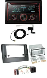 Pioneer 2DIN MP3 DAB USB CD Bluetooth Autoradio für Fiat Stilo (ab 2005)