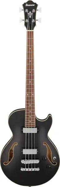 Бас-гитара полуакустическая Ibanez AGB200-BKF Black Flat