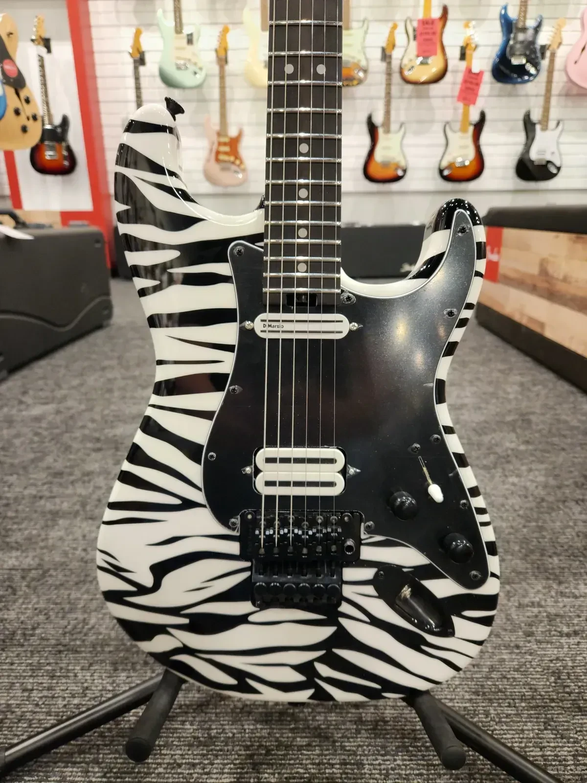 Электрогитара Charvel Custom Shop So-Cal Style 1 HS FR Ebony