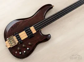 1982 Ibanez Musician MC940 DS Vintage Neck Through Fretless PJ Bass w/ Case
