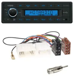 VDO Bluetooth AUX USB MP3 Autoradio für Mazda MX-5 (1989-2000)