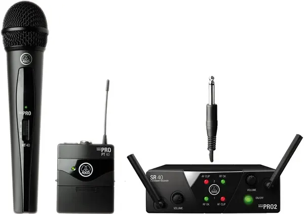 Аналоговая радиосистема с ручным микрофоном AKG WMS40 Mini2 Mix Set US25AC