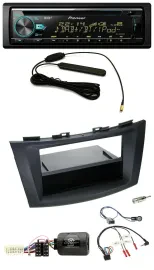 Pioneer CD MP3 Lenkrad DAB USB Autoradio für Suzuki Swift Sport ab 2011 schwarz
