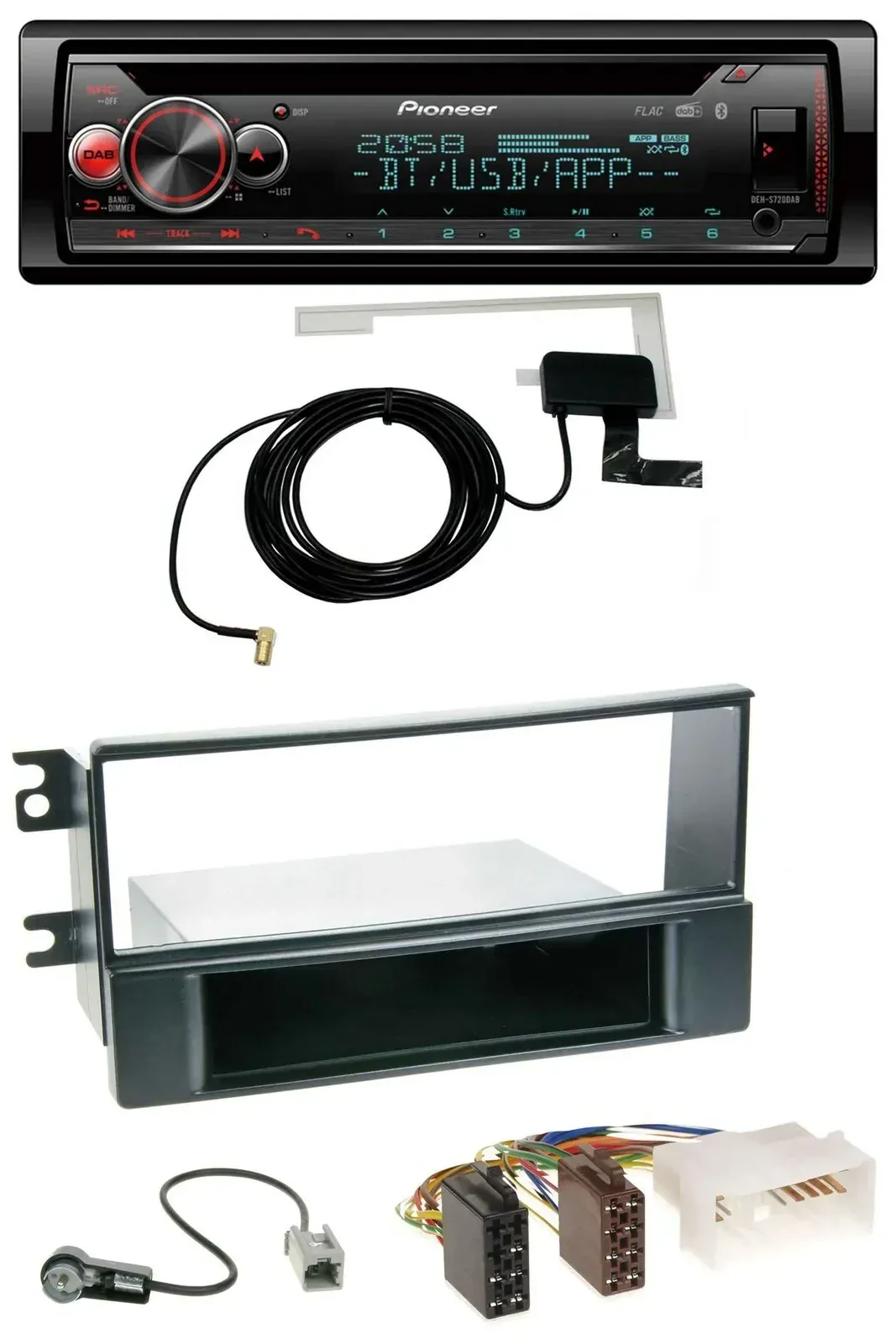 Автомагнитола для Kia Sportage II (2008-2010) Pioneer DAB, CD, MP3, USB, Bluetooth