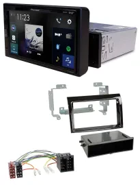 Pioneer DAB MP3 Bluetooth USB Autoradio für Fiat Ducato Citroen Jumper 06-11 pia